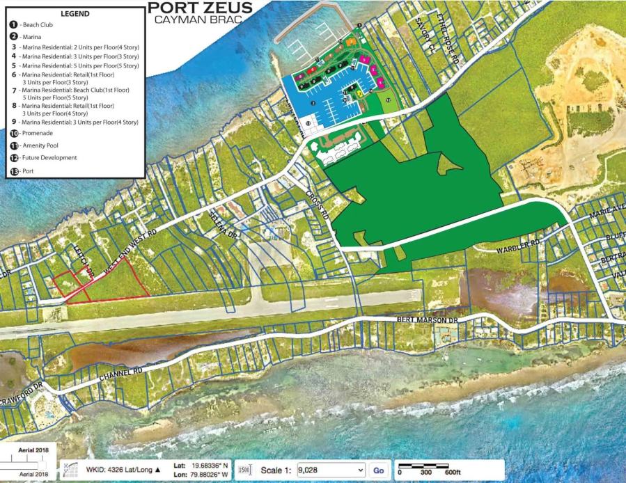 Port Zeus master plan – Frank Shilling Cayman Brac