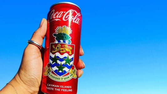 Cayman Branded Coca Cola Cans