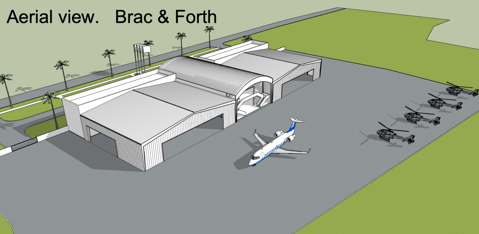 Aviation and Intelligence Firm Submit Plans for Brac Base