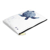 Sea Turtle Accessory Pouch — Coastal Watercolor Toiletry Bag