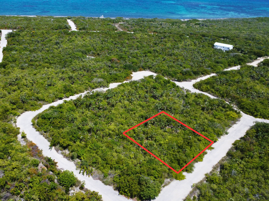 Little Coral P10, North Coast East, Little Cayman - aerial view