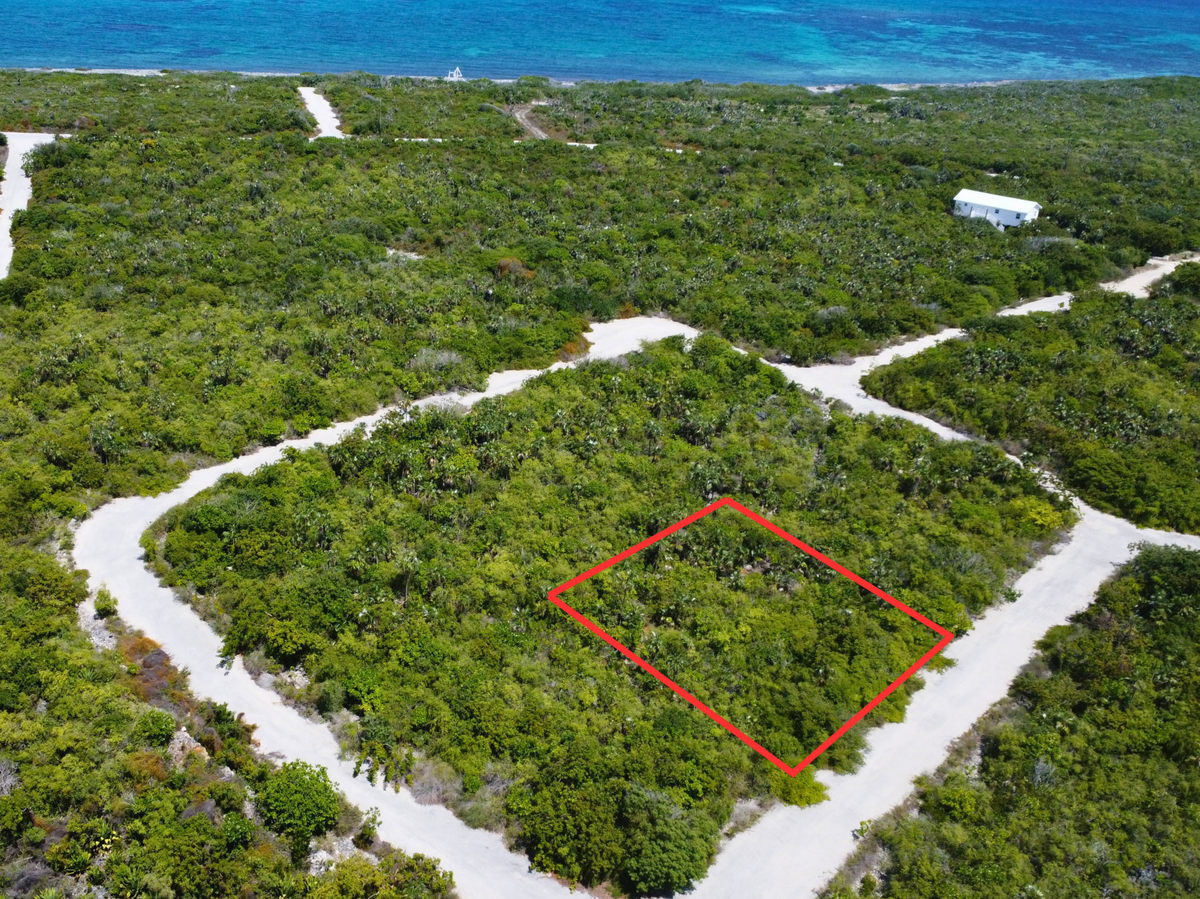 Little Coral P10, North Coast East, Little Cayman - aerial view