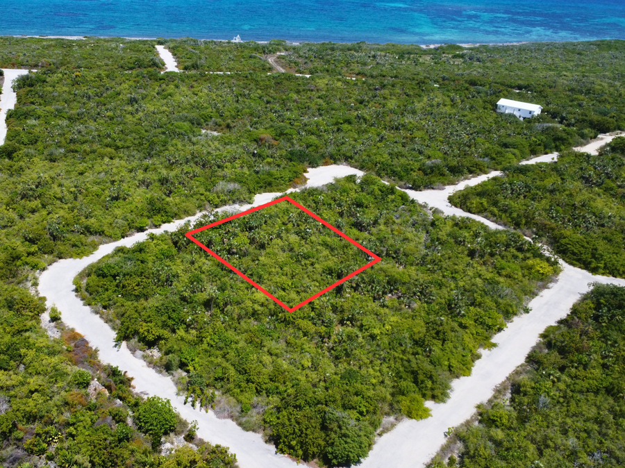 Little Coral P9, North Coast East, Little Cayman - aerial view