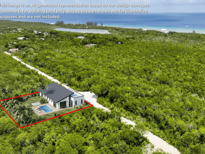 Turtle Crossing, Little Cayman Land With House concept